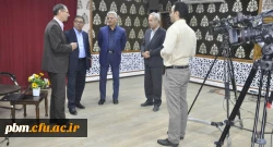 بازدید معاون دانشجویی دانشگاه فرهنگیان از پردیس شهید بهشتی 