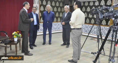 بازدید معاون دانشجویی دانشگاه فرهنگیان از پردیس شهید بهشتی