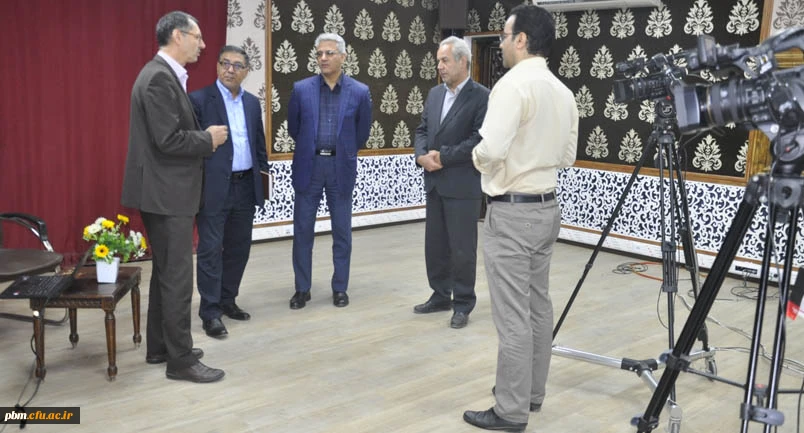 بازدید معاون دانشجویی دانشگاه فرهنگیان از پردیس شهید بهشتی 