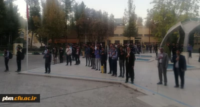 عزیمت دانشجومعلمان پردیس شهید بهشتی به راهپیمایی اربعین