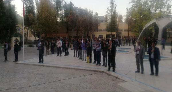 عزیمت دانشجومعلمان پردیس شهید بهشتی به راهپیمایی اربعین