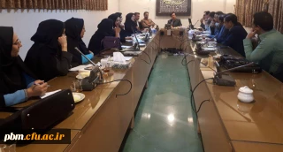 برگزاری نشست هم اندیشی استادان گروه آموزشی تربیت بدنی