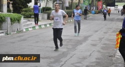 مسابقات دوی استقامت دانشجویان به مناسبت هفته تربیت بدنی