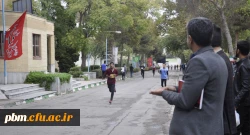 مسابقات دوی استقامت دانشجویان به مناسبت هفته تربیت بدنی
