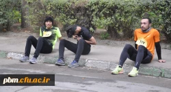 مسابقات دوی استقامت دانشجویان به مناسبت هفته تربیت بدنی