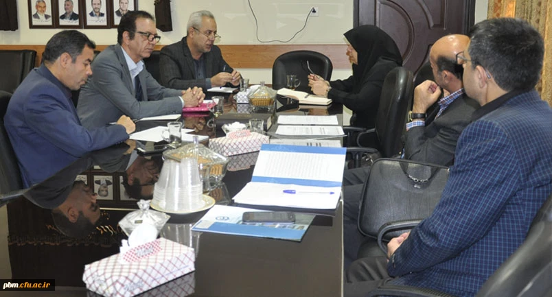 جلسه کمیته تحصیلات تکمیلی دانشگاه  فرهنگیان خراسان رضوی