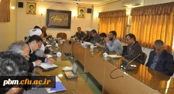 جلسه شورای پردیس شهید بهشتی 