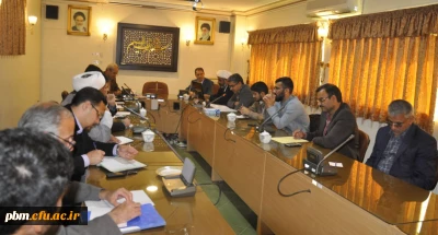 برگزاری جلسه شورای پردیس شهید بهشتی 