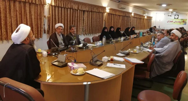 جلسه گروه معارف و تربیت اسلامی