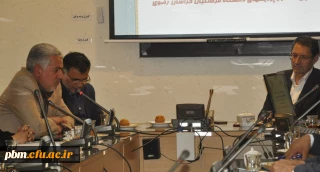 برگزاری مراسم معارفه معاون آموزشی، پژوهشی و فرهنگی پردیس شهید بهشتی مشهد