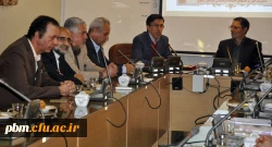 آیین معارفه معاون توسعه منابع و امور دانشجویی پردیس شهید بهشتی