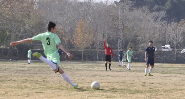 مسابقه دوستانه فوتبال دانشگاه فرهنگیان خراسان رضوی و دانشگاه فردوسی مشهد