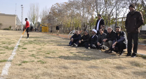 مسابقه دوستانه فوتبال دانشگاه فرهنگیان خراسان رضوی و دانشگاه فردوسی مشهد