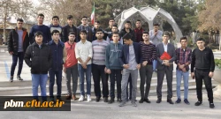 بازدید گروهی از دانش آموزان استان خراسان شمالی از پردیس شهید بهشتی مشهد