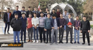 بازدید گروهی از دانش آموزان استان خراسان شمالی از پردیس شهید بهشتی مشهد