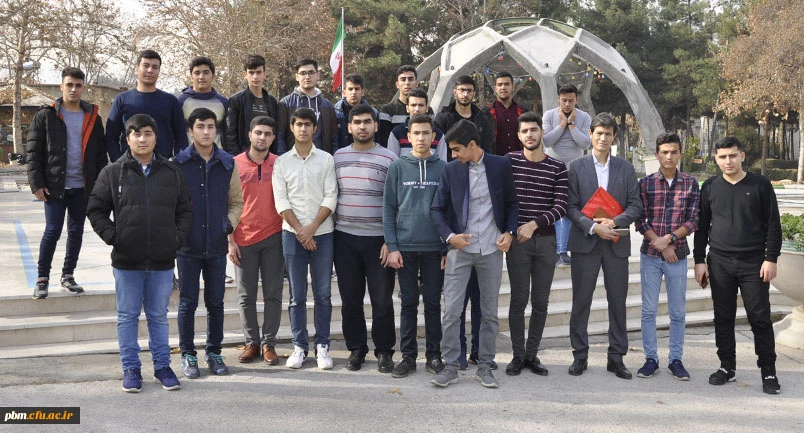 بازدید گروهی از دانش آموزان استان خراسان شمالی از پردیس شهید بهشتی مشهد