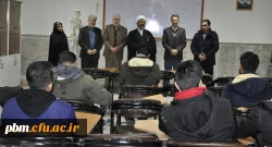 دیدار مسئولان دانشگاه فرهنگیان خراسان رضوی با دانشجومعلمان در کلاس های درس