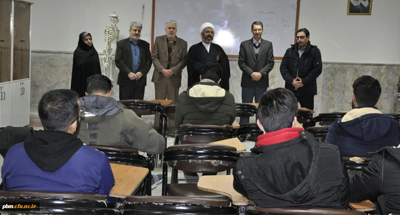 دیدار مسئولان دانشگاه فرهنگیان خراسان رضوی با دانشجومعلمان در کلاس های درس