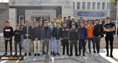 بازدید گروهی از دانش آموزان شهرستان مانه و سملقان از پردیس شهید بهشتی مشهد