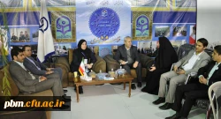 حضور مسئولان، استادان و دانشجویان پردیس شهید بهشتی در غرفه دانشگاه فرهنگیان 