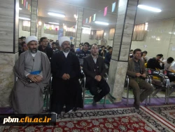 حضور مسئول نهاد دانشگاه فرهنگیان استان در جشن هفته وحدت در مرکز دانشور نیشابور