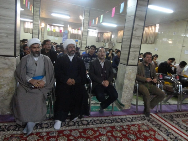 حضور مسئول نهاد دانشگاه فرهنگیان استان در جشن هفته وحدت در مرکز دانشور نیشابور