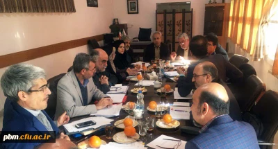 برگزاری جلسه مدیران گروه های آموزشی دانشگاه فرهنگیان خراسان رضوی