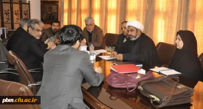 برگزاری جلسه بررسی صلاحیت مدرسان گروه آموزشی علوم تربیتی