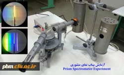 آزمایش بیناب نمای منشوری