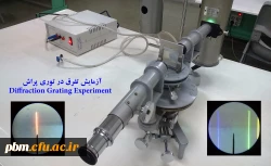 آزمایش تفرق در توری پراش