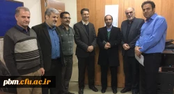 بازدید مدیر امور پردیس های خراسان رضوی از حوزه برگزاری آزمون های پایان نیم سال پردیس شهید بهشتی