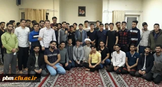 برگزاری نشست صمیمی مسئول نهاد نمایندگی مقام معظم رهبری  و دانشجویان پردیس شهید بهشتی 