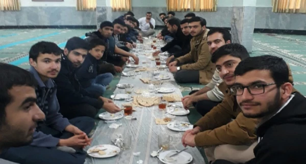 دومین جلسه دعای ندبه در مسجد شهید تدین پردیس شهید بهشتی