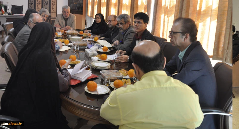 برگزاری جلسه مدیران گروه های آموزشی