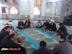 برگزاری زیارت عاشورا و نشست صمیمی کارکنان پردیس شهید بهشتی