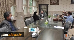 جلسه هماهنگی و هم اندیشی مسئولان دانشگاه فرهنگیان خراسان رضوی و مسئول قرارگاه فرهنگی شهید ابراهیم هادی