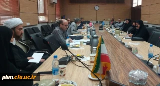 برگزاری جلسه شورای آموزشی گروه الهیات دانشگاه فرهنگیان خراسان رضوی