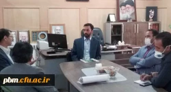 جلسه مشترک مسئولان دانشگاه فرهنگیان و اداره کل نوسازی، توسعه و تجهیز مدارس استان