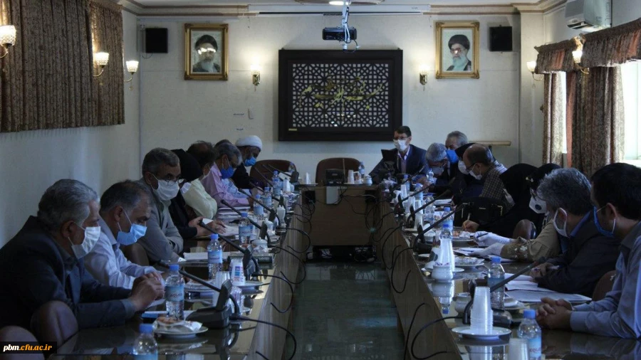 جلسه مدیران گروه های آموزشی دانشگاه فرهنگیان خراسان رضوی در پردیس شهید بهشتی