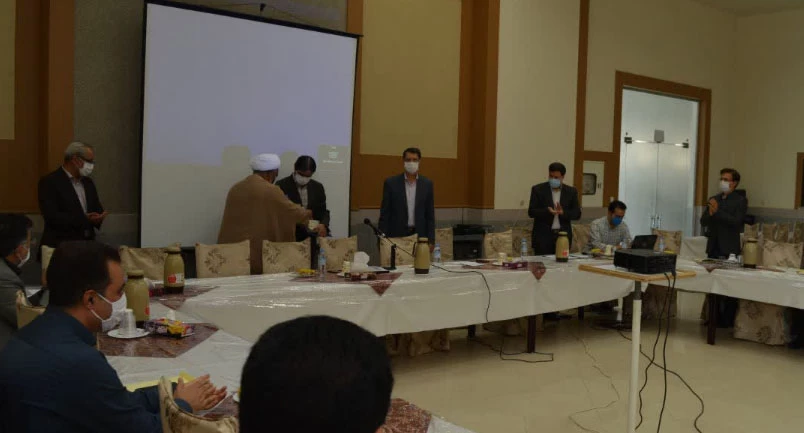 آیین تکریم و معارفه مدیراجرایی نهاد نمایندگی مقام معظم رهبری