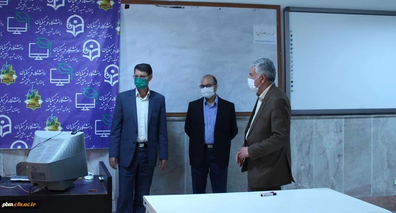 مناسب سازی اتاق های درس پردیس شهید بهشتی برای برگزاری کلاس های مجازی