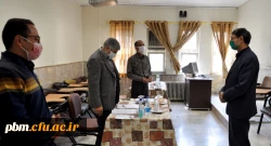بازدید مدیر امور پردیس های خراسان رضوی از روند برگزاری مصاحبه داوطلبان ورود به دانشگاه فرهنگیان