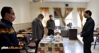 بازدید مدیر امور پردیس های خراسان رضوی از روند برگزاری مصاحبه داوطلبان ورود به دانشگاه فرهنگیان