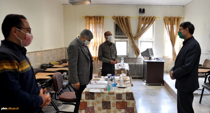 بازدید مدیر امور پردیس های خراسان رضوی از روند برگزاری مصاحبه داوطلبان ورود به دانشگاه فرهنگیان