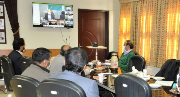 شرکت کارکنان حراست و حفاظت فیزیکی پردیس شهید بهشتی در نشست ویدئویی «مدیریت بحران»