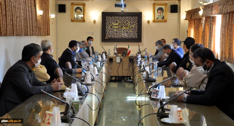  نشست آموزشی و توجیهی رزمایش خودحفاظتی و خودمراقبتی دانشگاه فرهنگیان خراسان رضوی