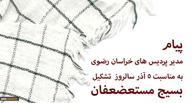 پیام مدیر امور پردیس های خراسان رضوی به مناسبت روز بسیج