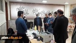 بازدید معاون فرهنگی اجتماعی دانشگاه فرهنگیان  از روند ثبت نام دانشجویان نوورود