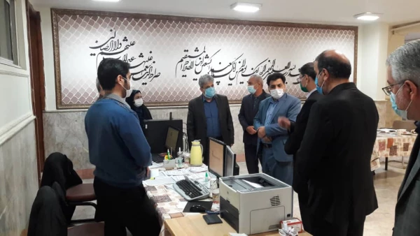 بازدید معاون فرهنگی اجتماعی دانشگاه فرهنگیان  از روند ثبت نام دانشجویان نوورود