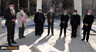 برگزاری آیین عطرافشانی، غبارروبی و ادای احترام به شهدای گمنام مدفون در پردیس شهید بهشتی مشهد